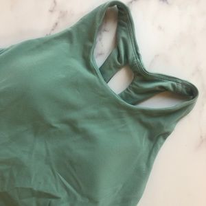 Lululemon pale green workout tank